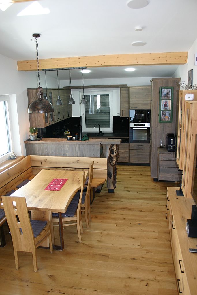 Küche mit Esszimmer